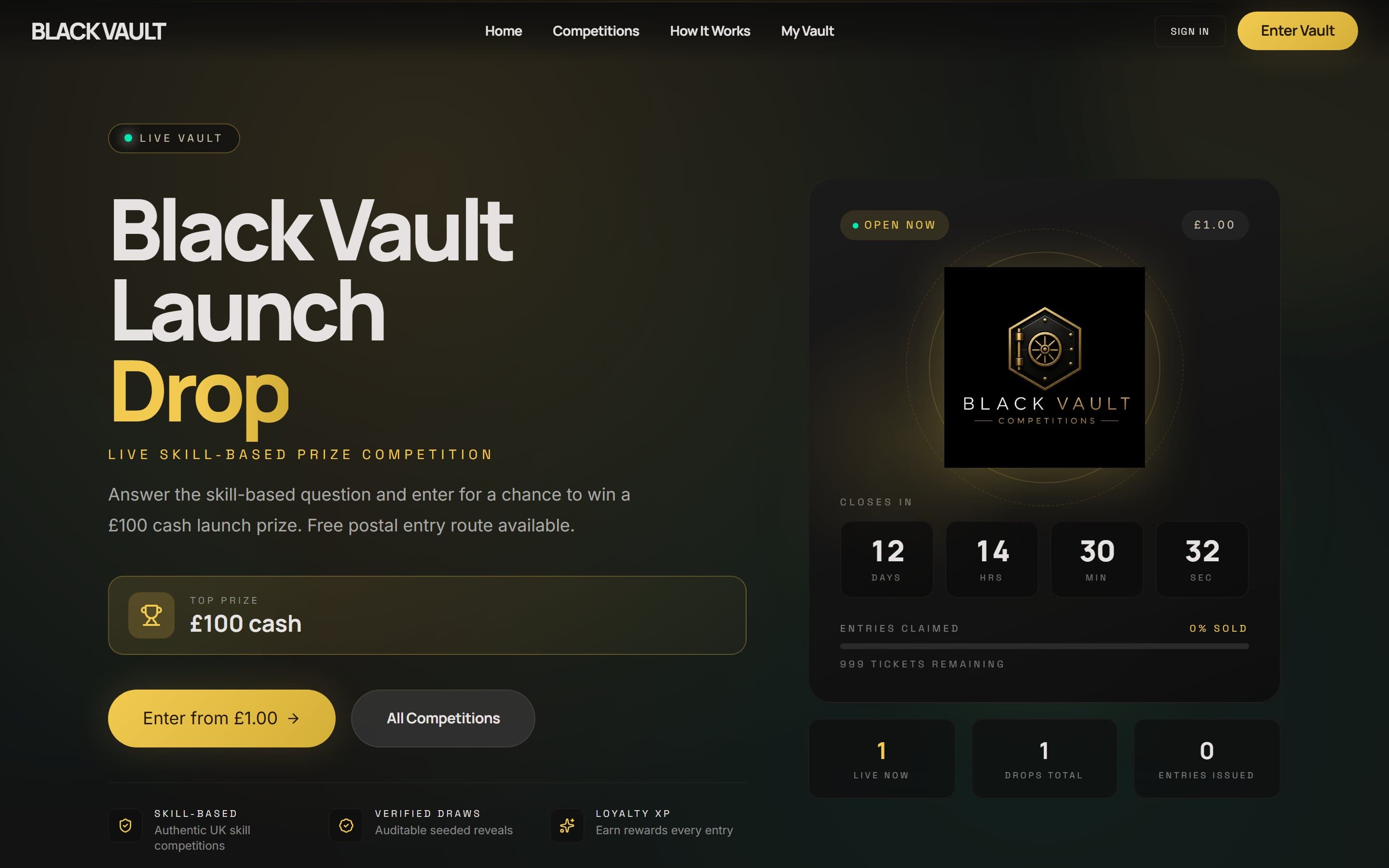 Black Vault Competitions